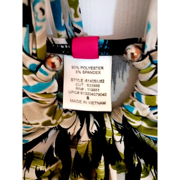 Women's Printed Maxi Dress Size Small - Picture 4 of 5